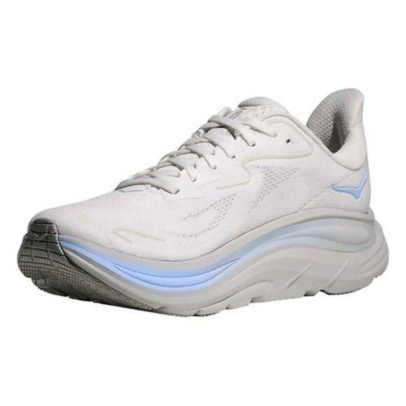Hoka One One Clifton 10 Mens 12 White /Glacier Blue 1162030/WTGL Running Gym main image 7